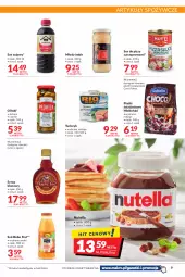 Gazetka promocyjna Makro - [Oferta promocyjna] Artykuły spożywcze i przemysłowe - Gazetka - ważna od 02.05 do 02.05.2022 - strona 9 - produkty: Nutella, Corn flakes, Sos, Sok, Sos do pizzy, Oliwki, Sos sojowy, Artykuły spożywcze, Syrop, Tuńczyk, Danio, Imbir, Mleko