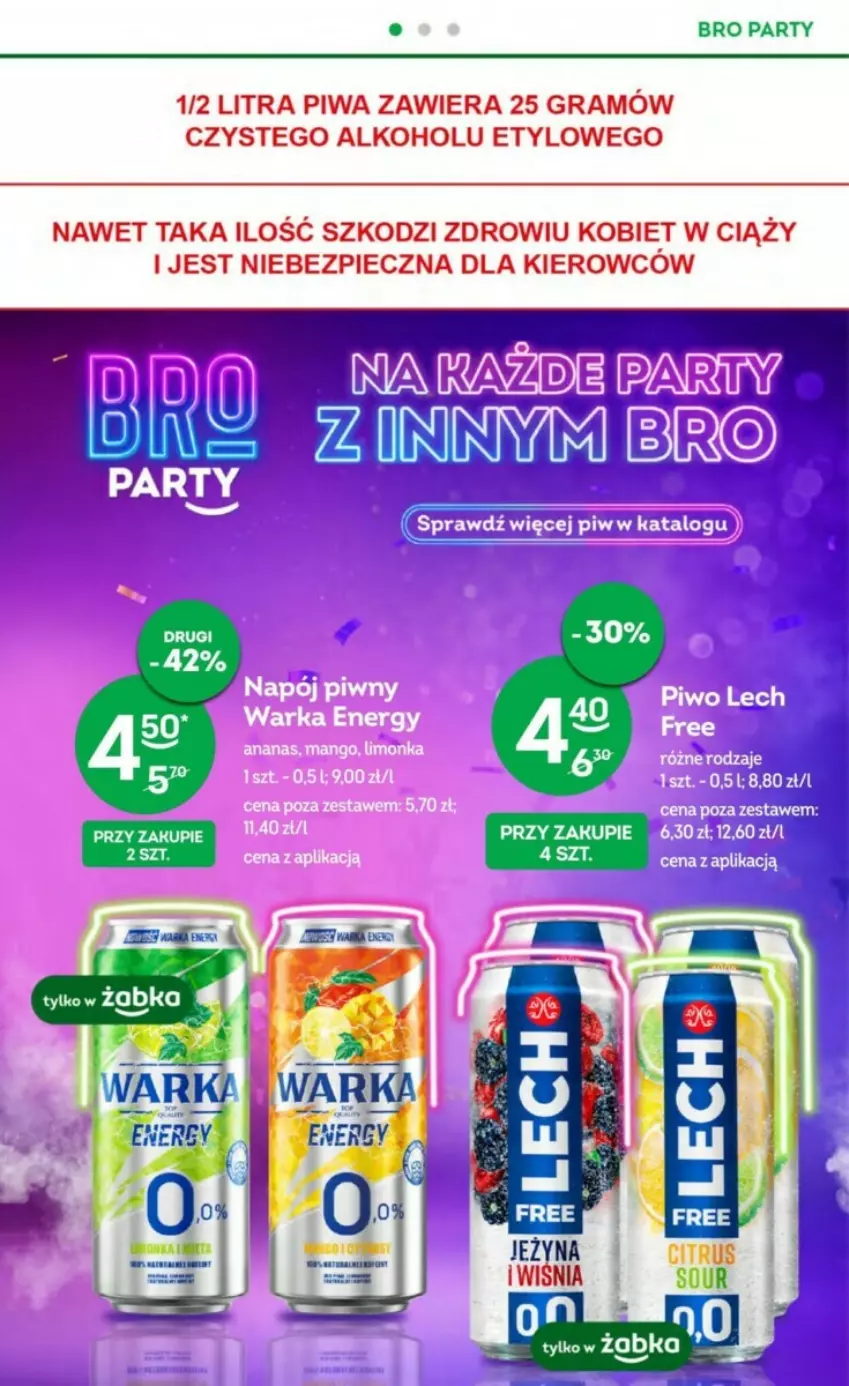 Gazetka promocyjna Żabka - ważna 02.08 do 15.08.2023 - strona 15 - produkty: Gra, Piec, Piwa