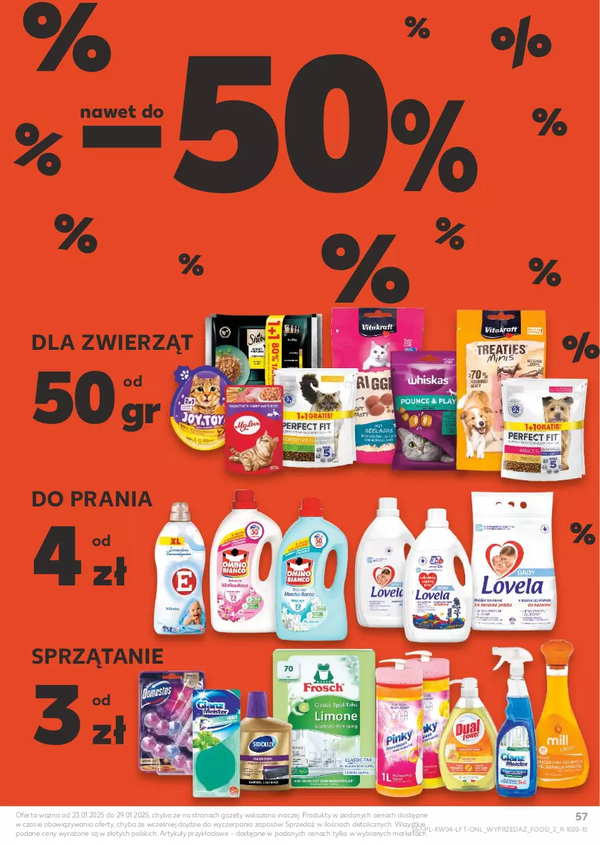 Gazetka promocyjna Kaufland - Gazetka tygodnia - ważna 23.01 do 29.01.2025 - strona 57 - produkty: Sprzątanie