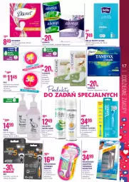 Gazetka promocyjna Super Pharm - Gazetka - Gazetka - ważna od 18.11 do 18.11.2021 - strona 17 - produkty: Pax, BIC, Yope, Bell, Sati, Discreet, Tampony, Venus, Szynka, Cleanic, Chusteczki, Tampax, Always, Podpaski, Gillette, Maszynka, Bella, Chusteczki do higieny, Maszynka do golenia, Wkładki, Fa