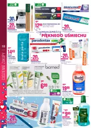 Gazetka promocyjna Super Pharm - Gazetka - Gazetka - ważna od 18.11 do 18.11.2021 - strona 18 - produkty: Gin, Płyn do płukania jamy ustnej, Biorepair, Cytryny, Pasta do zębów, Perła, Pieprz, Płyn do płukania, Parodontax, Elmex, Olej, Mięta, Blend-a-Med, Imbir, Fa