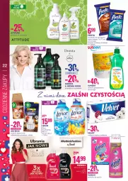 Gazetka promocyjna Super Pharm - Gazetka - Gazetka - ważna od 18.11 do 18.11.2021 - strona 22 - produkty: Ubrania, Papier, Air Wick, Ogórek, Velvet, Presto, Chusteczki, Lenor, Fa