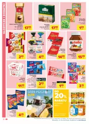 Gazetka promocyjna Carrefour - Gazetka Market - Gazetka - ważna od 07.08 do 07.08.2021 - strona 10 - produkty: Nutella, Kawa rozpuszczalna, Praliny, Dr Gerard, Chipsy, Kawa, Kosz, Raffaello, Dr. Oetker, Rogal, Czekolada, Galaretka, Crunchips, Baton, Herbata, Gala, Fa