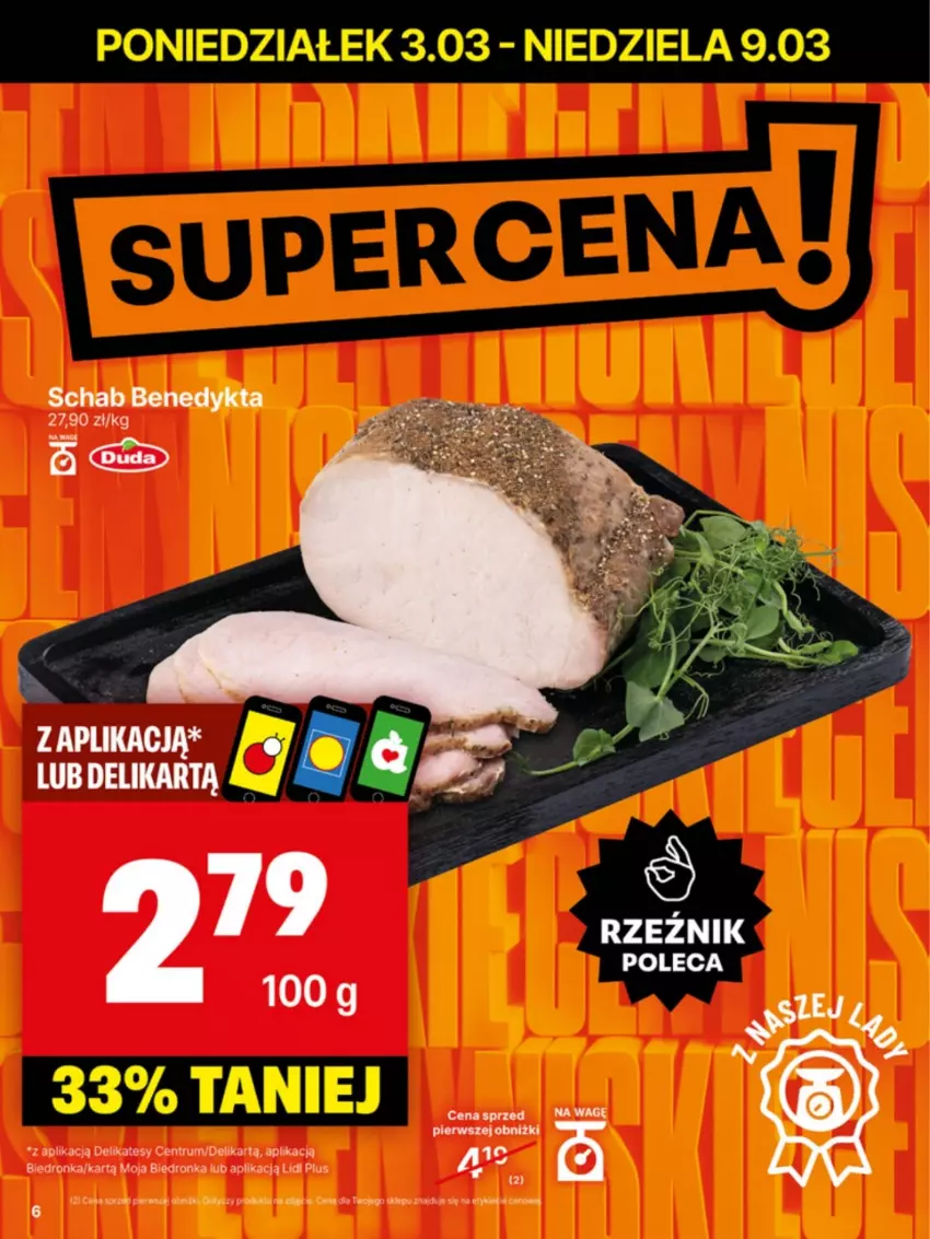 Gazetka promocyjna Delikatesy Centrum - NOWA GAZETKA Delikatesy Centrum od 3 marca! 3-9.03.2025 - ważna 03.03 do 09.03.2025 - strona 6 - produkty: Rum, Schab Benedykta