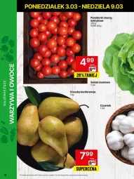 Gazetka promocyjna Delikatesy Centrum - NOWA GAZETKA Delikatesy Centrum od 3 marca! 3-9.03.2025 - Gazetka - ważna od 09.03 do 09.03.2025 - strona 16 - produkty: Warzywa, Sałata masłowa, Czosnek, Pomidorki, Warzywa i owoce, Sałat, Owoce, Masło