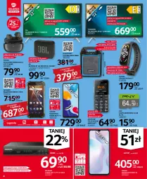 Gazetka promocyjna Selgros - Oferta przemysłowa - Gazetka - ważna od 02.11 do 02.11.2022 - strona 4 - produkty: Halo, Redmi Note, Sos, Por, JBL, Gry, Gra, Amol, Opaska, Telefon, Słuchawki, Głośnik, Mikrofon, MyPhone, Thomson, Sport, Android TV, Telewizor, Smartfon