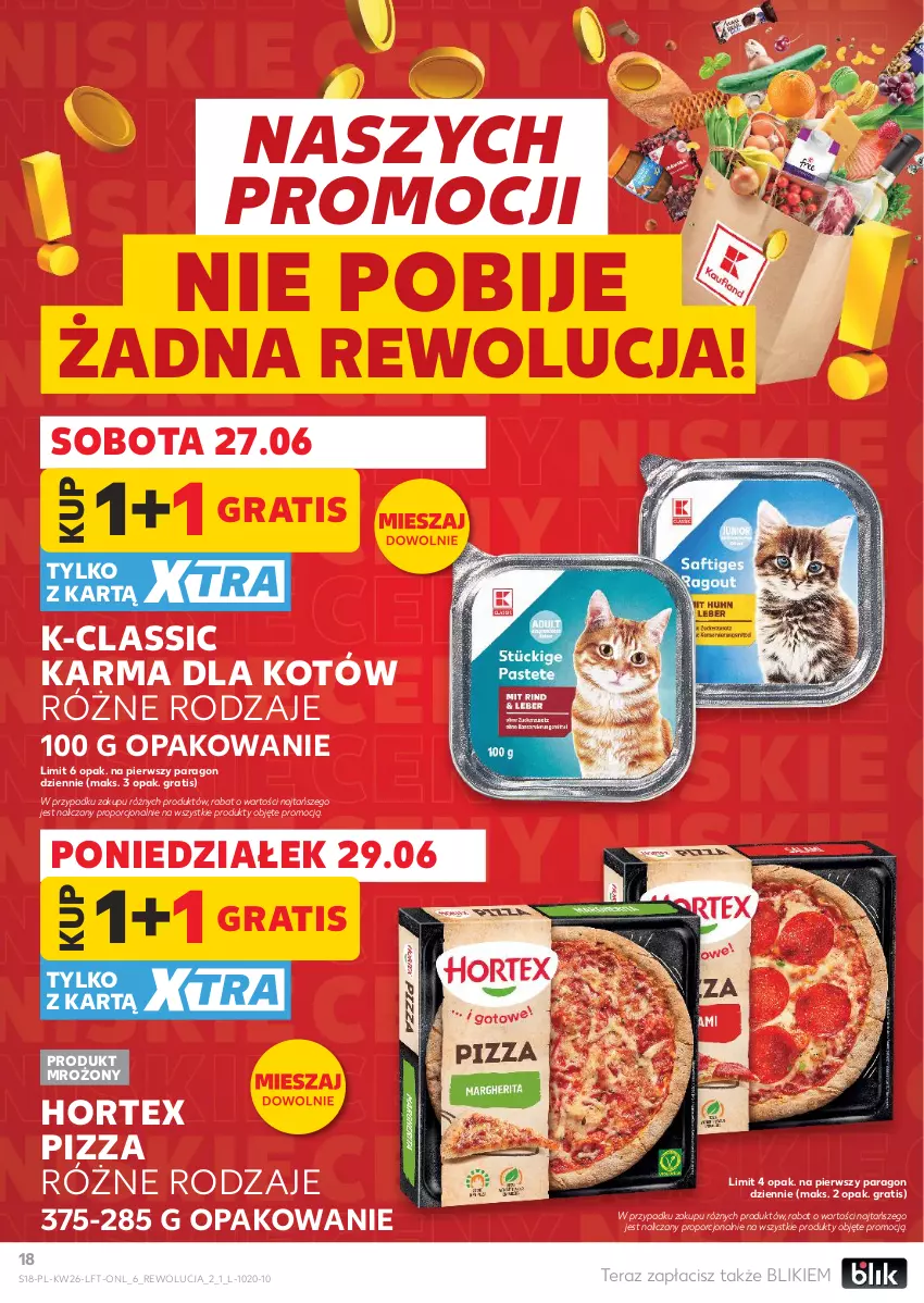 Gazetka promocyjna Kaufland - Gazetka tygodnia - ważna 25.06 do 01.07.2026 - strona 18 - produkty: Gra, Hortex, Pizza, Por, Tera