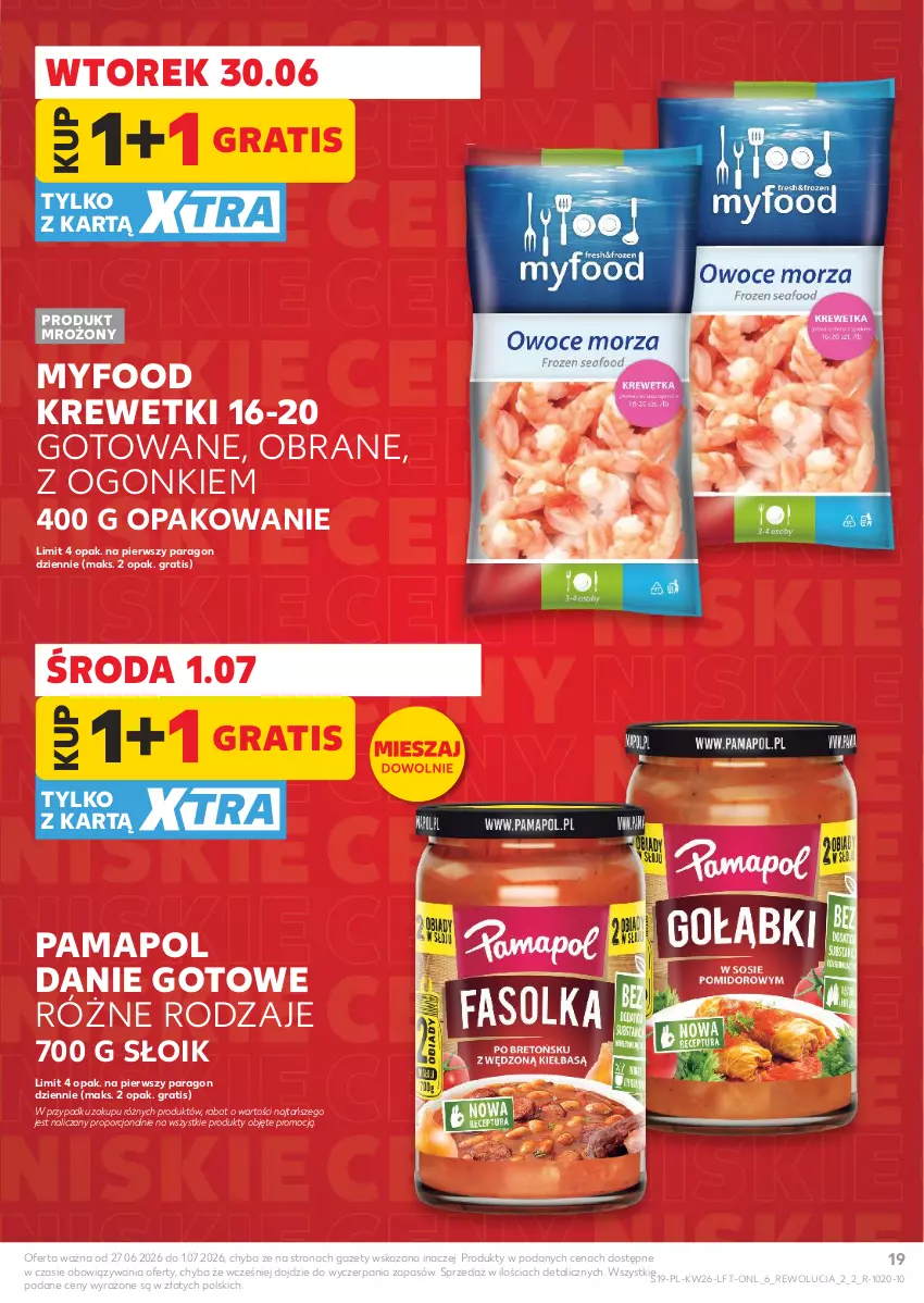 Gazetka promocyjna Kaufland - Gazetka tygodnia - ważna 25.06 do 01.07.2026 - strona 19 - produkty: Danie gotowe, Gra, Krewetki, Por