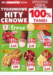 Gazetka promocyjna Kaufland - Gazetka tygodnia - Gazetka - ważna od 01.07 do 01.07.2026 - strona 12 - produkty: Piec, Polędwica, Warzywa, Ser, Królewski, Laur, Szynka, Bagietka, Pieczywo, Bagietka czosnkowa, Owoce, Olewnik, Pomidory, Mięso