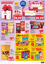Gazetka promocyjna Kaufland - Gazetka tygodnia - Gazetka - ważna od 01.07 do 01.07.2026 - strona 44 - produkty: Goplana, Ciastka, Por, Gra, Orzeszki, Praliny, Jeżyki, Raffaello, Tera, Wafle, LANA, Herbatniki, Grześki, Czekolada, Isana, Felix, Bomboniera, Waga, Merci, Lindt, Nimm2, Kokos, Fa