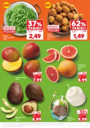 Gazetka promocyjna Kaufland - Gazetka tygodnia - Gazetka - ważna od 01.07 do 01.07.2026 - strona 5 - produkty: Sałata masłowa, Ziemniaki, Sałat, Masło, Mango, Kokos, Grejpfrut