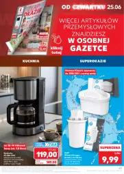 Gazetka promocyjna Kaufland - Gazetka tygodnia - Gazetka - ważna od 01.07 do 01.07.2026 - strona 63 - produkty: Piec, Kuchnia, Wkład filtrujący, Płyta, Kawiarka
