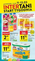 Gazetka promocyjna Intermarche - Gazetka - ważna od 13.03 do 13.03.2024 - strona 12 - produkty: Piwa, Piwo, Gra, Papier, Papier toaletowy, Rolki, Foxy, Hortex