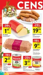 Gazetka promocyjna Intermarche - Gazetka - ważna od 13.03 do 13.03.2024 - strona 46 - produkty: Dawtona, Ser, Salami, Jaja, Kotlin, Ser salami, Kiełbasa, Kukurydza