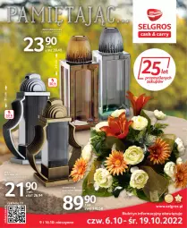 Gazetka promocyjna Selgros - Katalog Wszystkich Świętych - Gazetka - ważna od 09.10 do 09.10.2022 - strona 1 - produkty: Znicz, LG