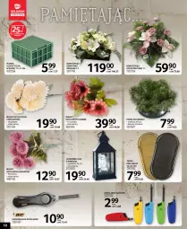 Gazetka promocyjna Selgros - Katalog Wszystkich Świętych - Gazetka - ważna od 09.10 do 09.10.2022 - strona 10 - produkty: Sok, Gerber, Kosz, Zapalarka, Latarenka LED, Bukiet, Znicz, Latarenka, Podkład
