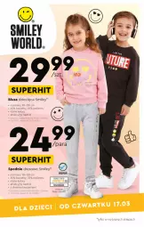 Gazetka promocyjna Biedronka - Okazje tygodnia - Gazetka - ważna od 30.03 do 30.03.2022 - strona 23 - produkty: Dres, Dzieci, Spodnie, Bluza, Spodnie dresowe