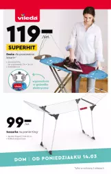 Gazetka promocyjna Biedronka - Okazje tygodnia - Gazetka - ważna od 30.03 do 30.03.2022 - strona 9 - produkty: Por, Deska do prasowania, Tran, Sport, Suszarka, Suszarka na pranie