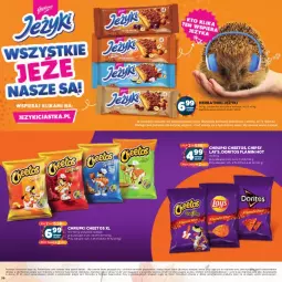 Gazetka promocyjna Stokrotka - Jesienne Inspiracje - Gazetka - ważna od 29.10 do 29.10.2024 - strona 30 - produkty: Cheetos, Warzywa, Jutrzenka, Jeżyki, Chipsy, Chrupki, Herbatniki, Owoce, Mięso