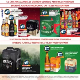 Gazetka promocyjna Stokrotka - Jesienne Inspiracje - Gazetka - ważna od 29.10 do 29.10.2024 - strona 38 - produkty: Piwo, Warzywa, Por, Karp, Heineken, Warka, Desperados, Owoce, Mięso