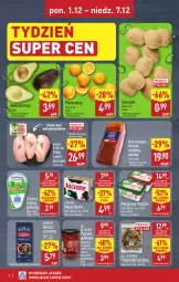 Gazetka promocyjna Aldi - Wykwintne smaki - Gazetka - ważna od 07.12 do 07.12.2025 - strona 4 - produkty: Kurczak, All Seasons, Krakus, Twaróg, Piątnica, Papryka, Ziemniaki, Podgrzybki, Pomarańcze, Margaryna, Boczek, Twaróg półtłusty, Masło