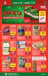 Gazetka promocyjna Aldi - Wykwintne smaki - Gazetka - ważna od 07.12 do 07.12.2025 - strona 8 - produkty: Piwa, Piwo, Orzechy włoskie, Pistacje, Majonez, Sos, Gra, Krem pistacjowy, Lack, Golden Seafood, Szynka, Perła, Tuńczyk, Olej