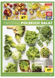 Gazetka promocyjna Carrefour - Gazetka Targ świeżości - Gazetka - ważna od 11.07 do 11.07.2022 - strona 3 - produkty: Banany, Sałata lodowa, Rukola, LANA, Sałat, Nektar