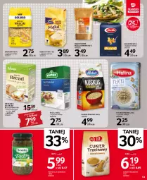 Gazetka promocyjna Selgros - Oferta spożywcza - Gazetka - ważna od 27.07 do 27.07.2022 - strona 13 - produkty: Makaron, Ryż, Cukier, Kuskus, Płatki owsiane, Pesto, Mąka, Cukier trzcinowy, Chleb