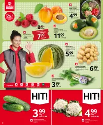 Gazetka promocyjna Selgros - Oferta spożywcza - Gazetka - ważna od 27.07 do 27.07.2022 - strona 2 - produkty: Kalafior, Sok, Morela, Ziemniaki, Arbuz, Grunt