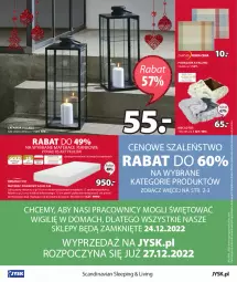 Gazetka promocyjna Jysk - Oferta tygodnia - Gazetka - ważna od 26.12 do 26.12.2022 - strona 25 - produkty: Latarnia, Koc, Szal, Materac, Tera, Podkładka, Materac piankowy, Podkład, Kokos, Fa
