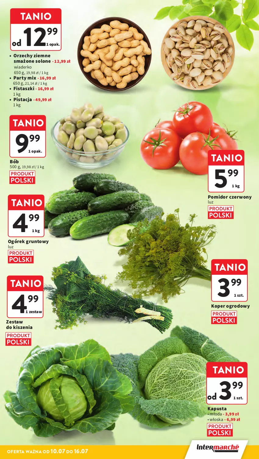 Gazetka promocyjna Intermarche - Gazetka promocyjna - ważna 10.07 do 16.07.2025 - strona 16 - produkty: Grunt, Ogórek