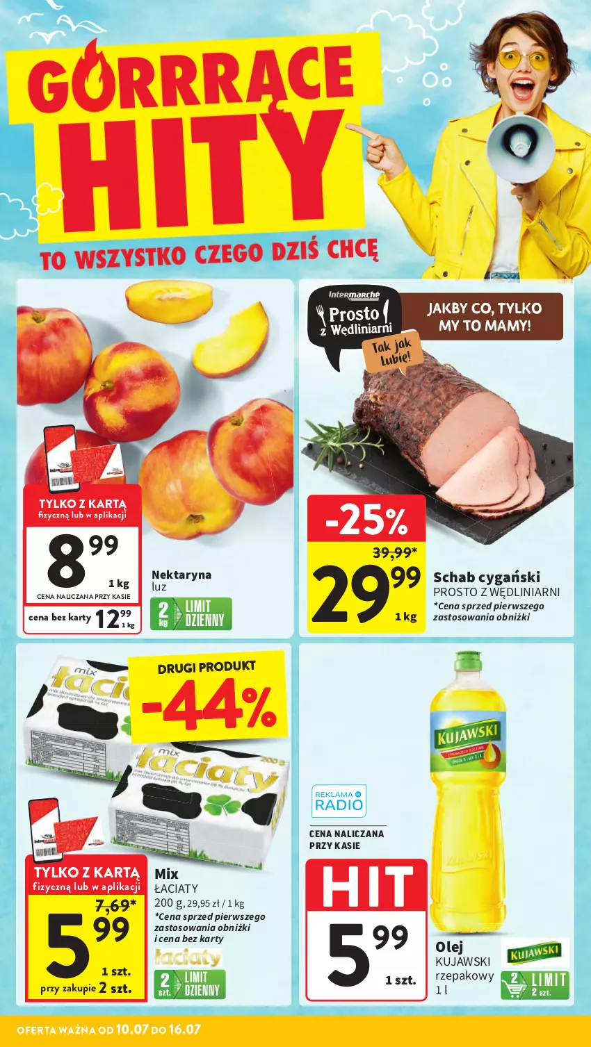 Gazetka promocyjna Intermarche - Gazetka promocyjna - ważna 10.07 do 16.07.2025 - strona 4 - produkty: Kujawski, Nektar, Olej