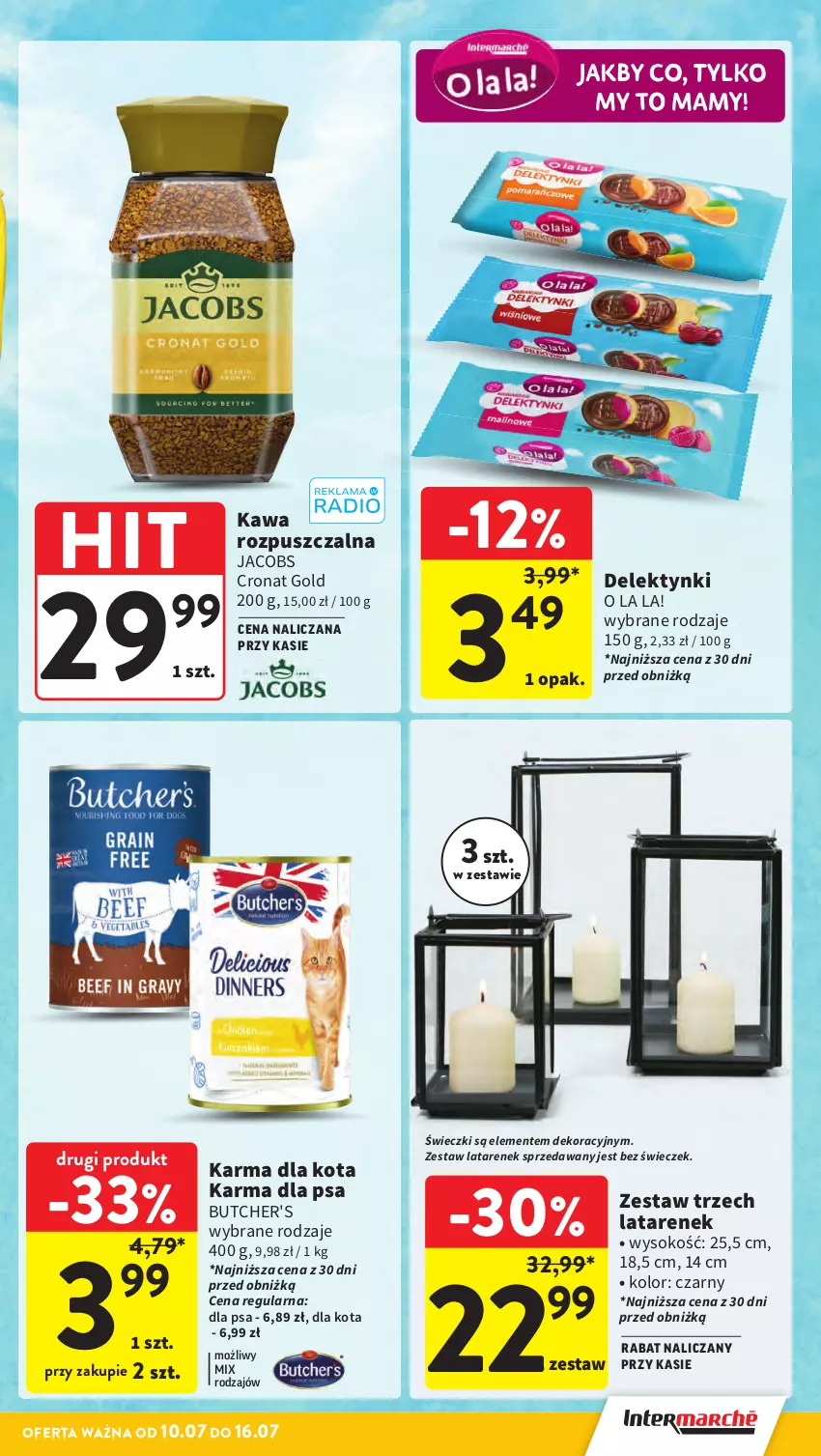 Gazetka promocyjna Intermarche - Gazetka promocyjna - ważna 10.07 do 16.07.2025 - strona 5 - produkty: Butcher's, Jacobs, Kawa, Kawa rozpuszczalna, Sok