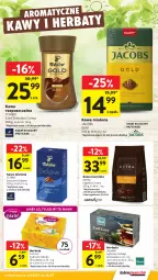 Gazetka promocyjna Intermarche - Gazetka promocyjna - Gazetka - ważna od 16.07 do 16.07.2025 - strona 28 - produkty: Tchibo, Kawa rozpuszczalna, Gin, Kawa ziarnista, Kawa mielona, Kawa, Dilmah, Jacobs, Herbata
