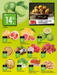 Gazetka promocyjna Bi1 - Nowy Rok - Gazetka - ważna od 31.12 do 31.12.2022 - strona 10 - produkty: Pistacje, Warzywa, Gra, Sałata lodowa, Oliwki, Chipsy, Sałat, Pomelo, Limonka