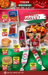Gazetka promocyjna Aldi - COŚ na tydzień węgierski - Gazetka - ważna od 02.03 do 02.03.2024 - strona 2 - produkty: Salami, Papryka, Warka, Kiełbasa