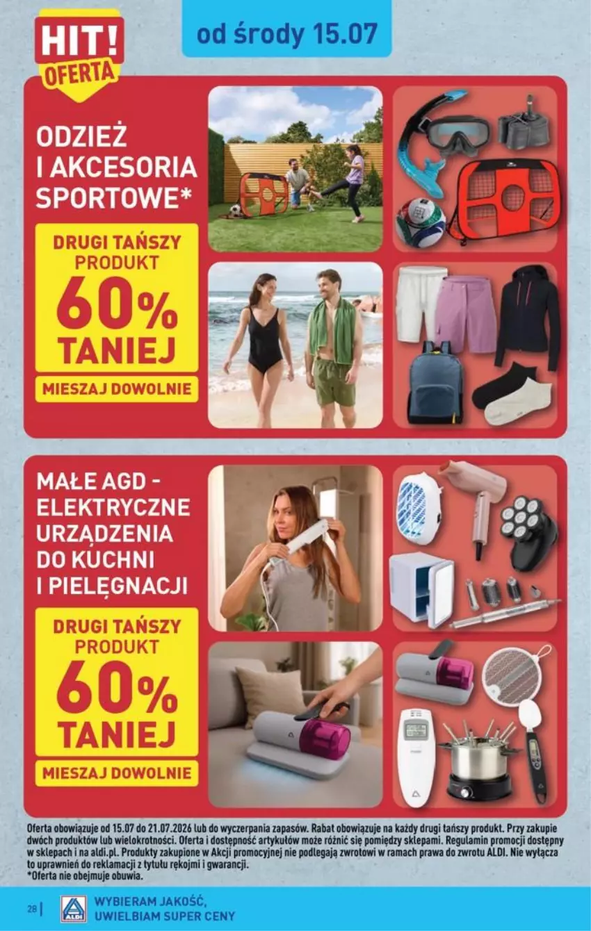 Gazetka promocyjna Aldi - Pełna oferta - ważna 13.07 do 18.07.2026 - strona 28 - produkty: Rama
