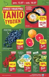 Gazetka promocyjna Aldi - Pełna oferta - Gazetka - ważna od 18.07 do 18.07.2026 - strona 7 - produkty: All Seasons, Warzywa, Borówka, Borówka amerykańska, SEKO, Owoce, Grejpfrut, LG