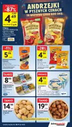 Gazetka promocyjna Intermarche - Gazetka - ważna od 04.12 do 04.12.2024 - strona 15 - produkty: Cheetos, Brie, Chipsy, Chrupki, Tarczyński, Camembert, Kabanos, Lisner