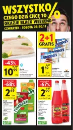Gazetka promocyjna Intermarche - Gazetka - ważna od 04.12 do 04.12.2024 - strona 2 - produkty: Oranżada, Hellena, Tymbark, Knoppers, Napój niegazowany, Mintaj, Lazur, Napój