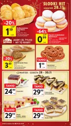 Gazetka promocyjna Intermarche - Gazetka - ważna od 04.12 do 04.12.2024 - strona 36 - produkty: Pączek, Ser, Jogurt, Makowiec, Mars, Chleb, Donut, Bułka, Kokos