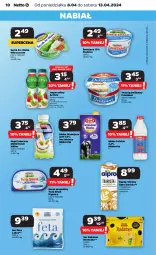 Gazetka promocyjna Netto - Od Poniedziałku - Gazetka - ważna od 13.04 do 13.04.2024 - strona 10 - produkty: Ser, Twaróg, Piątnica, Müllermilch, Jogurt, Président, Napój roślinny, Twaróg delikatny, Mlekovita, Activia, Radamer, Serek, Müller, Napój mleczny, Feta, Aksam, Twój Smak, Chleb, Alpro, Napój, Jogurt pitny, Kokos, Mleko