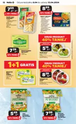 Gazetka promocyjna Netto - Od Poniedziałku - Gazetka - ważna od 13.04 do 13.04.2024 - strona 12 - produkty: Kurczak, Warzywa, Pur, Gin, Gra, Oliwki, Zupa, Tortilla, Tera, Lack, Margaryna, Kapustą, Kotlet, Flora, Masło