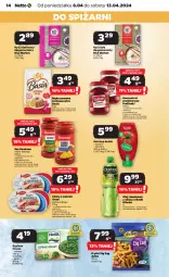 Gazetka promocyjna Netto - Od Poniedziałku - Gazetka - ważna od 13.04 do 13.04.2024 - strona 14 - produkty: Ketchup, Koncentrat pomidorowy, Dawtona, Frosta, Sos, Ryż, Gra, Mąka, Kotlin, Basia, Olej rzepakowy, Pudliszki, Frytki, Mąka pszenna, Graal, Olej, Ryż biały, Szpinak
