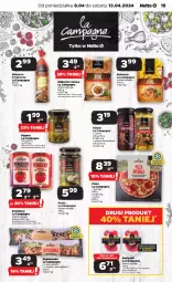 Gazetka promocyjna Netto - Od Poniedziałku - Gazetka - ważna od 13.04 do 13.04.2024 - strona 15 - produkty: Piec, Makaron, Kapary, Oliwki, Pesto, Pizza, Zapiekanka, Pieczarka, Pomidory