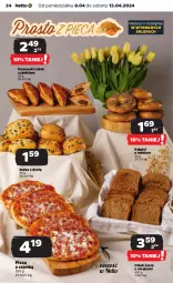 Gazetka promocyjna Netto - Od Poniedziałku - Gazetka - ważna od 13.04 do 13.04.2024 - strona 24 - produkty: Pizza, Chleb, Bułka, Dynią