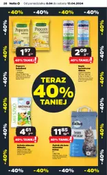 Gazetka promocyjna Netto - Od Poniedziałku - Gazetka - ważna od 13.04 do 13.04.2024 - strona 26 - produkty: Tera, Popcorn, Napój, Bakalland