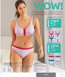 Gazetka promocyjna Bonprix - Nareszcie wiosna! - Gazetka - ważna od 17.09 do 17.09.2021 - strona 85 - produkty: Gra, Granat, Biustonosz, Wełna, Bielizna, Figi