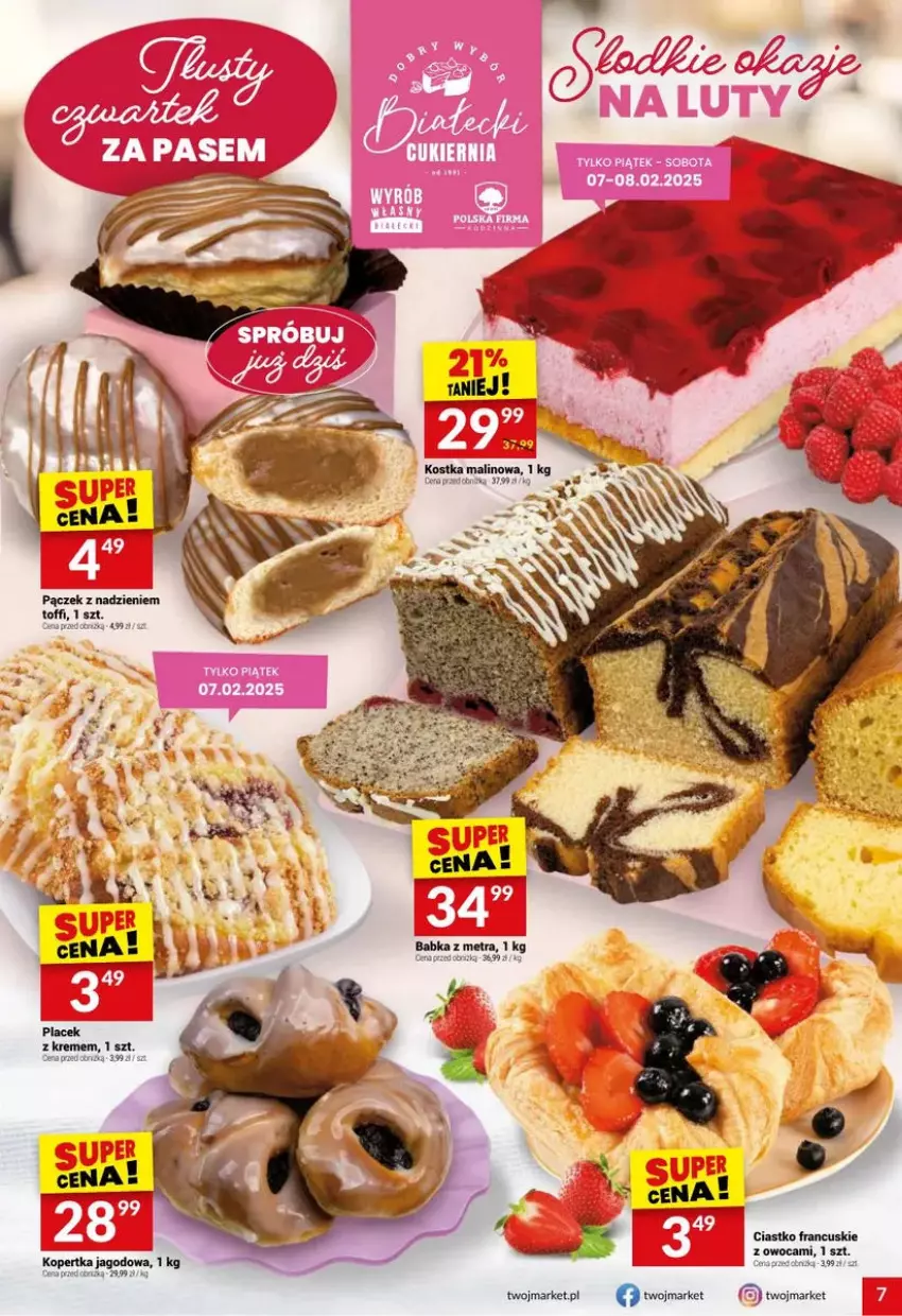 Gazetka promocyjna Twoj Market - ważna 05.02 do 11.02.2025 - strona 35 - produkty: Babka