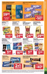 Gazetka promocyjna Stokrotka - Supermarket - Gazetka - ważna od 29.10 do 29.10.2025 - strona 19 - produkty: Ciastka, Krakus, Warzywa, Kawa rozpuszczalna, Gra, Kawa ziarnista, Milky Way, Kawa mielona, Kawa, Bounty, Twix, Snickers, Herbatniki, Torba, Czekolada, Mars, Baton, Lavazza, Owoce, Mocca Fix Gold, Woseba, Herbata, Oreo, Krakuski, Mięso, Milka, Nimm2, Fa